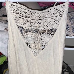 Beautiful off white lace dress
